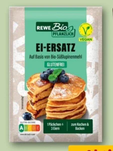 + vegan Veganer Ei-Ersatz