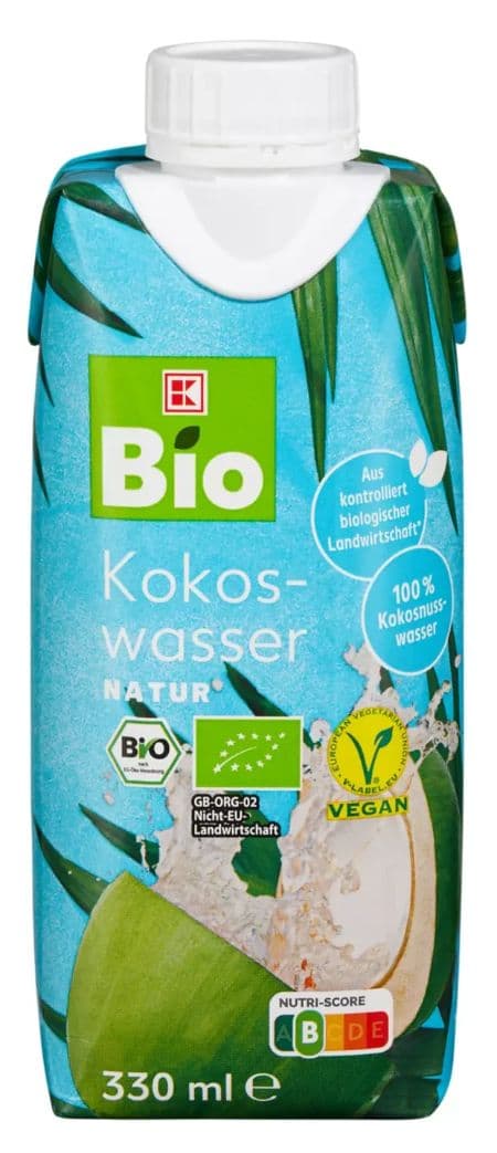 Bio Kokoswasser Vegan