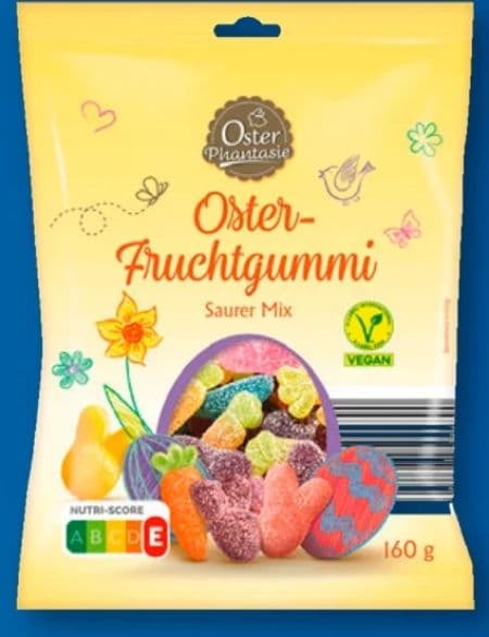 Oster-Fruchtgummi