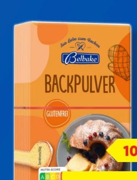 Backpulver Vegan