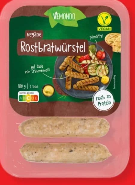 Vegane Rostbratwürstel-Alternative