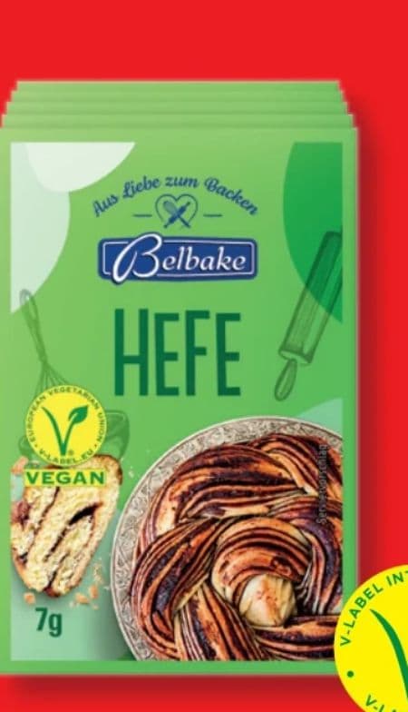 Trockenbackhefe Vegan