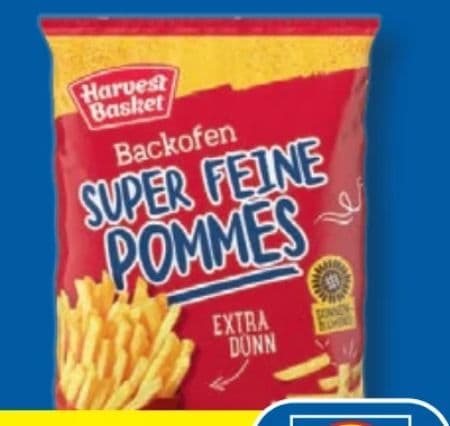 Backofen Pommes Vegan