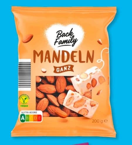 Mandeln vegan