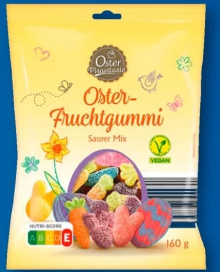 Oster-Fruchtgummi